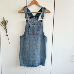 Wild Fable Denim Overall Dress • Sz M